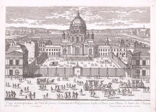 Item #17-6061 View and Perspective of the Val de Grace, Religious Convent, Paris. Pierre Aveline,...