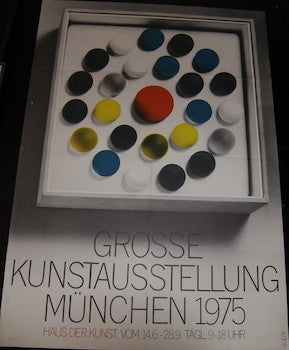 Item #17-6184 Grosse Kunstausstellung, Munich. June 14-September 28, 1975. Haus de Kunst, Munich