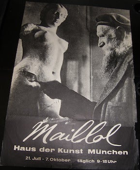 Item #17-6185 Maillol. Haus der Kunst, Munich. July 21-October 7, [1974]. Maillol, Astride