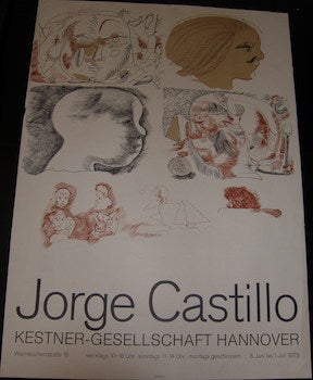 Item #17-6186 Jorge Castillo. Kestner-Gesellschaft, Hannover. June 8-July 1, 1973. Jorge Castillo
