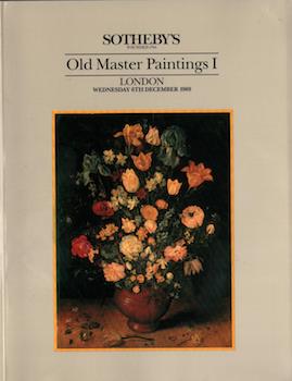 Item #17-6205 Old Master Paintings I. 6th December, 1989. Sotheby’s, London