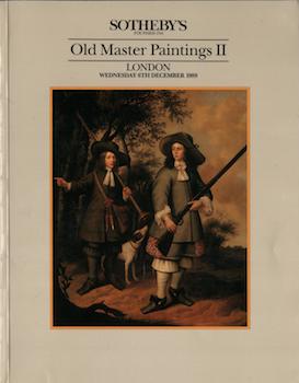 Item #17-6206 Old Master Paintings II. 6th December, 1989. Sotheby’s, London