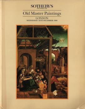 Item #17-6210 Old Master Paintings. 12th December, 1990 Lots 1-214. Sotheby’s, London