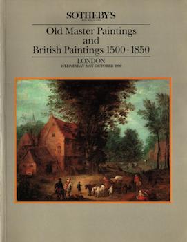 Item #17-6211 Old Master Paintings and British Paintings. 31st October, 1990. Lots 1-213....