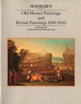 Item #17-6213 Old Master Paintings and British Paintings 1500-1850. 28th February, 1990. Lots...