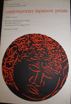 Item #17-6229 Contemporry Japanese Prints. An Arts Council Exhibition. May 12-June 2, circa...