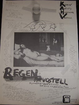 Item #17-6239 Kaprow Activity Happening Vostell. Neuer Berliner Kunstverein, Berlin. 1976. Allan...