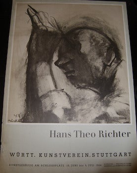 Item #17-6245 Hans Theo Richter. Wurtt. Kunstverein, Stuttgart. June 19-July 5, 1964. Hans Theo...