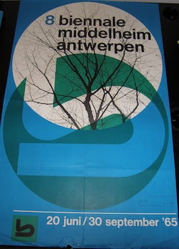 Item #17-6247 8 Biennale Middelheim Antwerpen. June 20-September 30, 1965. Biennale Middelheim Antwerpen.