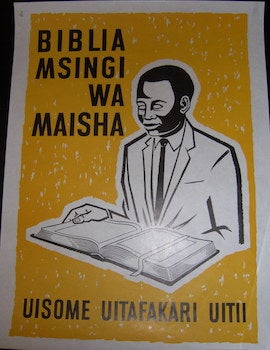Item #17-6289 Biblia Msingi WA Maisha. Uisome Uitafakari Uitii (Bible Basic Life. Read it and...