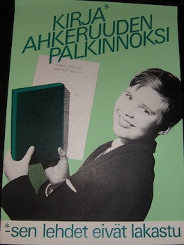Item #17-6339 Kirja Ahkeruuden Palkinnoksi-sen lehdet eivat lakastu. [1968.]. 20th Century...