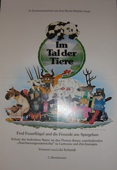 Item #17-6353 In Zusammenarbeit mit dem World Wildlife Fund. Fred Feuerflugel und die Freunde am Spiegelsee, [1980]. Frank Fehmers Productions, Amsterdam.