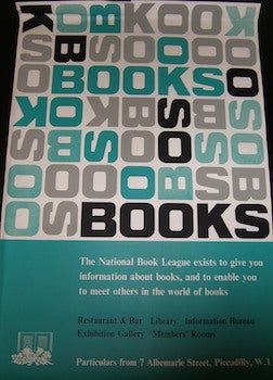 Item #17-6425 Books. The National Book League. 20th Century British Artist.