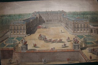 Item #17-6473 [Perspective of Versailles Garden]. 18th Century French Artist