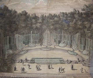 Item #17-6476 Theatre d’eau dans les jardins de Versailles. Ferdinand Delamonce