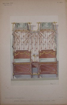 Item #17-6481 Interior Designs. N. Xileff, F. Chopin, Designers