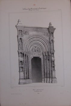 Item #17-6482 Porte Septentrionale de la Cathedrale de Bale, from Le Moyen-Age Monumental et...