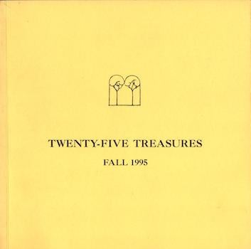 Item #17-6600 Twenty-Five Treasures: Fall 1995. Campbell-Thiebaud Gallery.