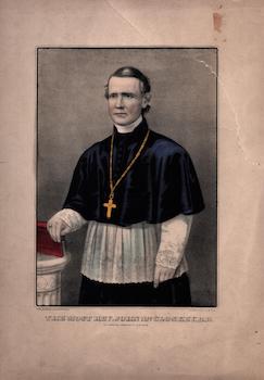 Item #17-6682 The Most Rev. John Mc.Closkey, D.D., Second Archbishop of New York, circa 1864....
