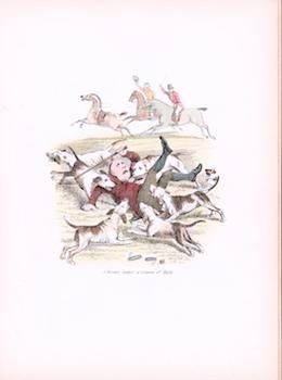 Item #17-6747 [A group of British 19th Century Caricatures]. 19th Century British Artist J H.