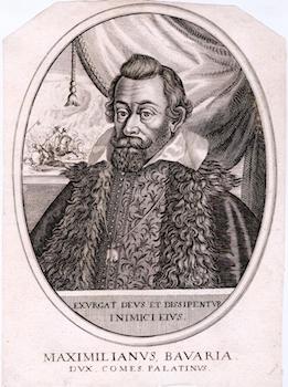 Item #17-6806 Portrait of Maximilian I Duke of Bavaria and Elector of the Holy Roman Empire. 17th...