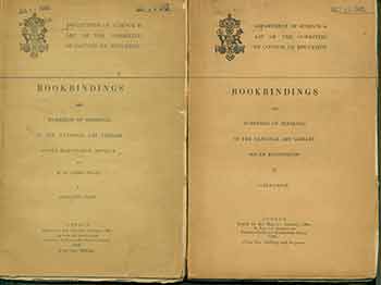 W. H. James Weale - Bookbindings and Rubbings of Bindings in the National Art Library, South Kensington Museum. Two Volumes: (Part One and Part Two)