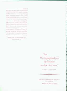 Item #18-0448 Bibliographical Society of America, Annual Meeting. Bibliographical Society of America
