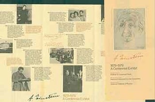Item #18-0498 Albert Einstein 1879-1979. A Centennial Exhibit. American Institute of Physics