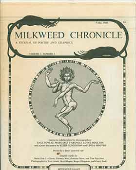 Item #18-0500 Milkweed Chronicle. A Journal of Poetry and Graphics: Volume 1, Number 3. Fall...
