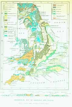 Item #18-0521 Geological Map of England and Wales with a section from Anglesey to Beachy Head...