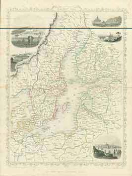Item #18-0556 Baltic Sea (Map). J. Rapkin, H. Winkles, Cartographer