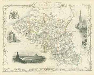 Item #18-0563 Belgium (Map). J. Rapkin, J. Marchant, J. B. Allen, Cartographer, Engraver