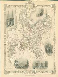 Item #18-0565 Prussia (Map). J. Rapkin, J. Salmon, S. Fisher, Cartographer, Engraver