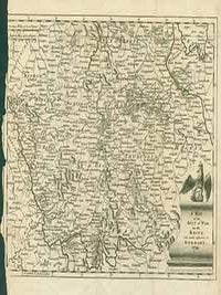 Item #18-0569 A Map of the Seat of War on the Rhine and parts adjacent in Germany, 1759. (Map)....