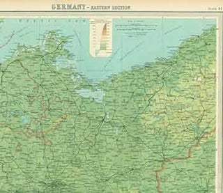 Item #18-0583 Germany -- Eastern Section. The Times Atlas Plate 41 (Map). John Bartholomew, Son