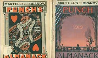 Item #18-0746 Martell’s Brandy: Punch’s Almanack for 1912; 1913 [Two issues]. Agnew Bradbury,...