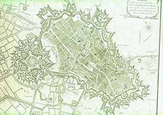Item #18-0868 Plan of the City and Citadel of Lisle, Belgium. Lisle, A strong and rich City in...