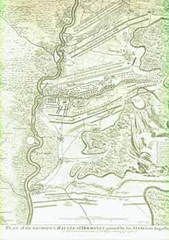 Item #18-0869 Plan of the Glorious Battle of Hochstet gained by the Allies on August 13th, 1704....
