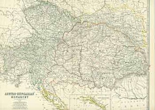 Item #18-0879 Austro-Hungarian Monarchy. (19th Century Map). Keith Johnston, engraver