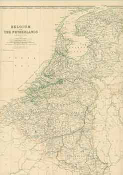 Item #18-0885 Belgium and the Netherlands. (19th Century Map). Keith Johnston, engraver
