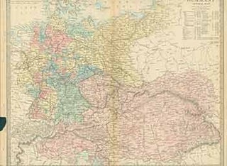 Item #18-0887 Germany General Map. (19th Century Map). 19th Century European Artist