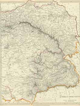Item #18-0921 Austrian Dominions II. (19th Century Map). J, Walker, engraver