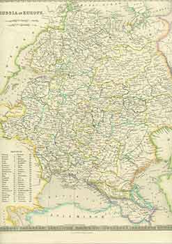 Item #18-0922 Russia and Europe. (19th Century Map). J. Dower, engraver