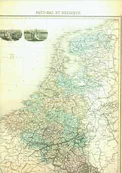 Item #18-0939 Pays-Bas et Belgique (19th Century map of Netherlands and Belgium). L. Smith, engraver