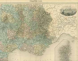 Item #18-0946 France S. E. (19th Century map of France). L. Smith, engraver