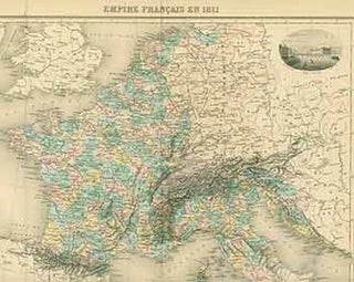 Item #18-0951 Empire Français en 1811 (19th Century map of French Empire in 1811). L. Smith,...