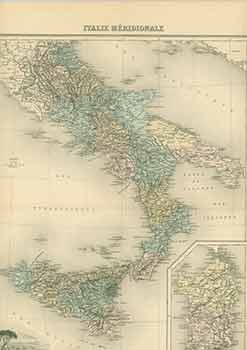 Item #18-0967 Italie Méridionale (19th Century map of Southern Italy). L. Smith, engraver