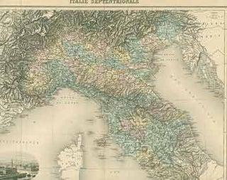 Item #18-0970 Italie Septentrionale (19th Century map of Northern Italy). L. Smith, engraver