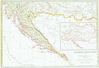 Item #18-0971 Austrian Dominions III. (19th Century Map). J, Walker, engraver