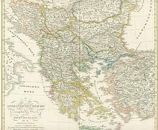 Item #18-0975 Osmanischen Reichs Europaischer Theil. (19th Century map of Ottoman Empire's...